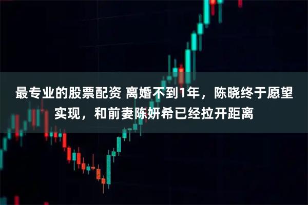 最专业的股票配资 离婚不到1年，陈晓终于愿望实现，和前妻陈妍希已经拉开距离