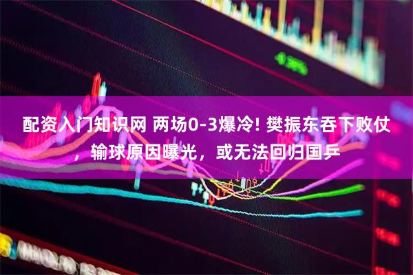 配资入门知识网 两场0-3爆冷! 樊振东吞下败仗，输球原因曝光，或无法回归国乒